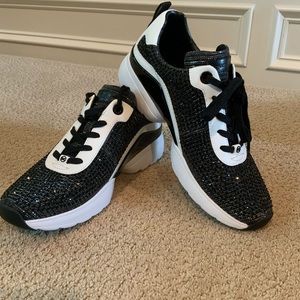 michael kors jada crystal trainers